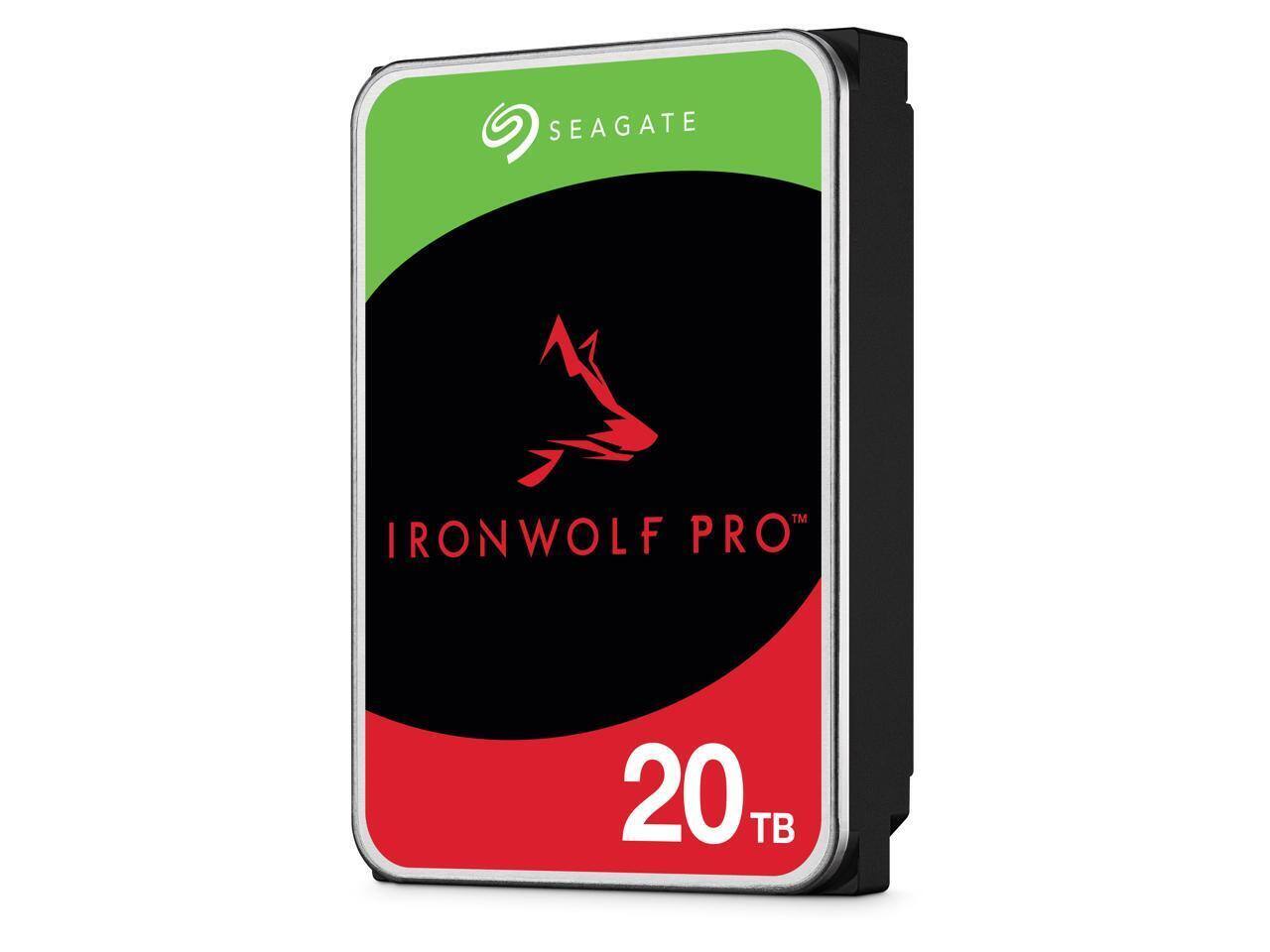 Seagate 内蔵3.5HDD IronWolf Pro 20TB ① Seagate IronWolf Pro ST20000NT001 20TB 7200 RPM 256MB Cache SATA