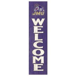 Jardine - James Madison Dukes 12'' x 48'' Welcome Leaner - Purple