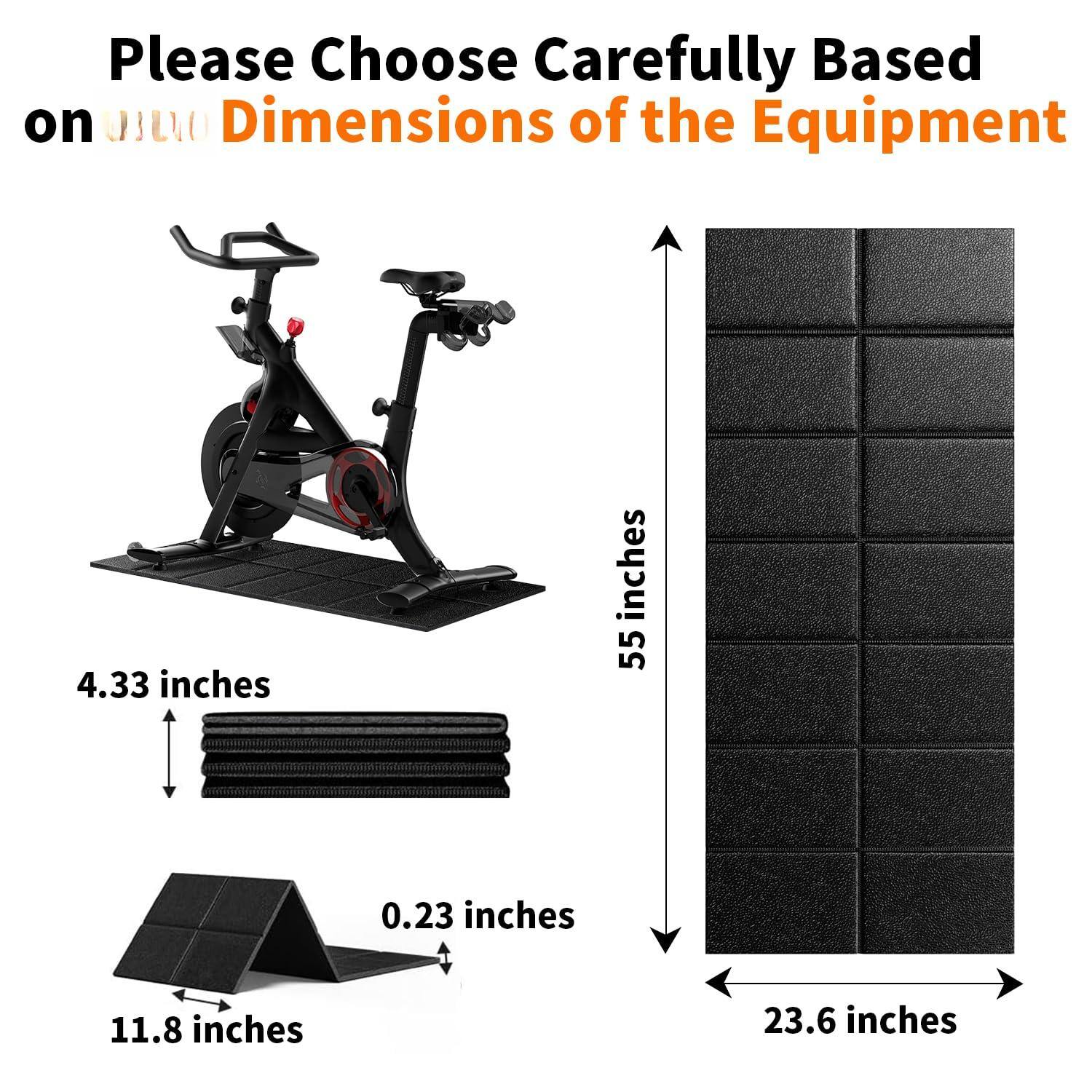 Please Choose Carefully Based on Dimensions of the Equipment

- 4.33 inches
- 0.23 inches
- 11.8 inches
- 55 inches
- 23.6 inches