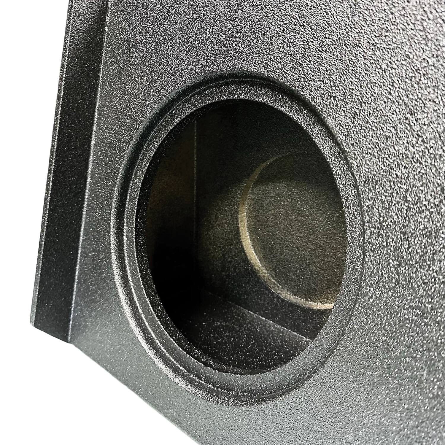 Alt View 1. King Boxes - King Boxes 10-in. Double-speaker Black Sprayed Enclosure For Chevy Silverado/gmc Sierra 2019 Through 2022 Crew Cabs - black.