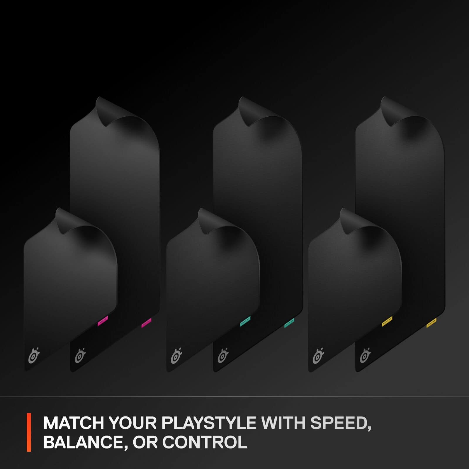 Match your playstyle with speed, balance, or control.