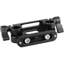 CAMVATE - 15mm Dual Rod Clamp with 70mm NATO Safety Rail