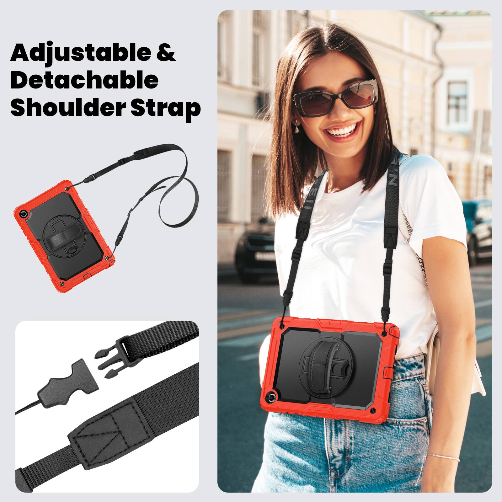 Adjustable & Detachable Shoulder Strap
