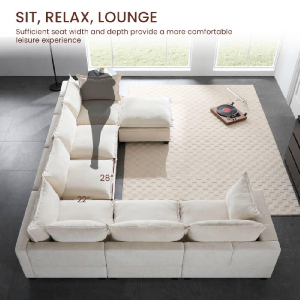 SIT, RELAX, LOUNGE  
Sufficient seat width and depth provide a more comfortable leisure experience  
28" 22"