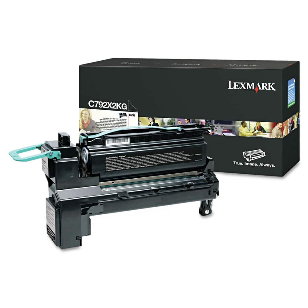 Lexmark - C792X2KG 20,000 Page-Yield Extra High-Yield Toner - Black