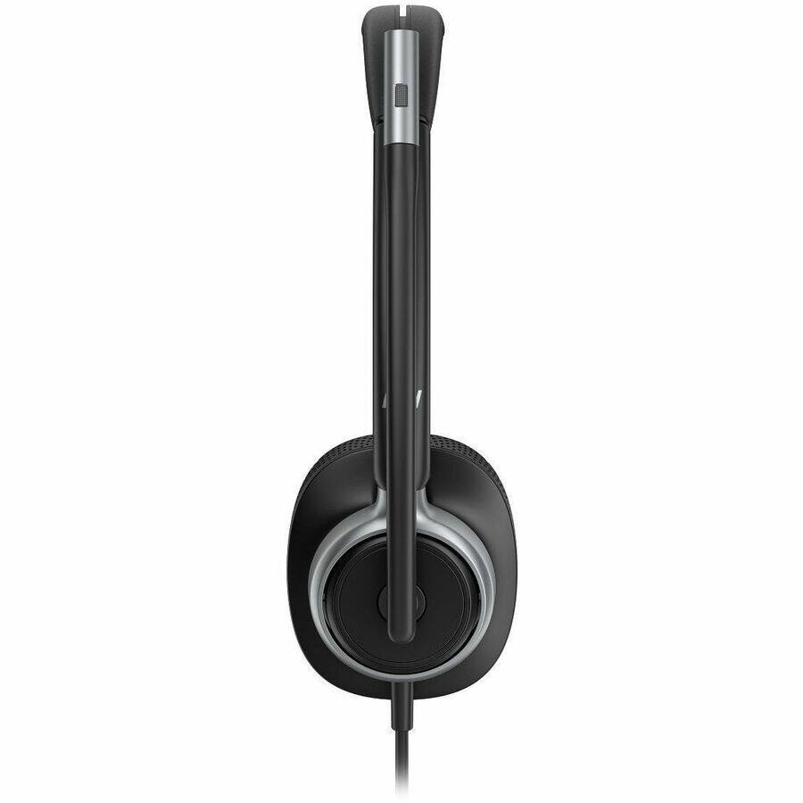 Alt View 4. Plantronics - Mission 615 Monaural USB Wired Headset [C01C3AA].