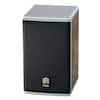 Front. Lodge - Solar Powered, Premium Sound, Outdoor, Landscape, Weatherproof, Wireless Bluetooth Speaker (Each) - Black.