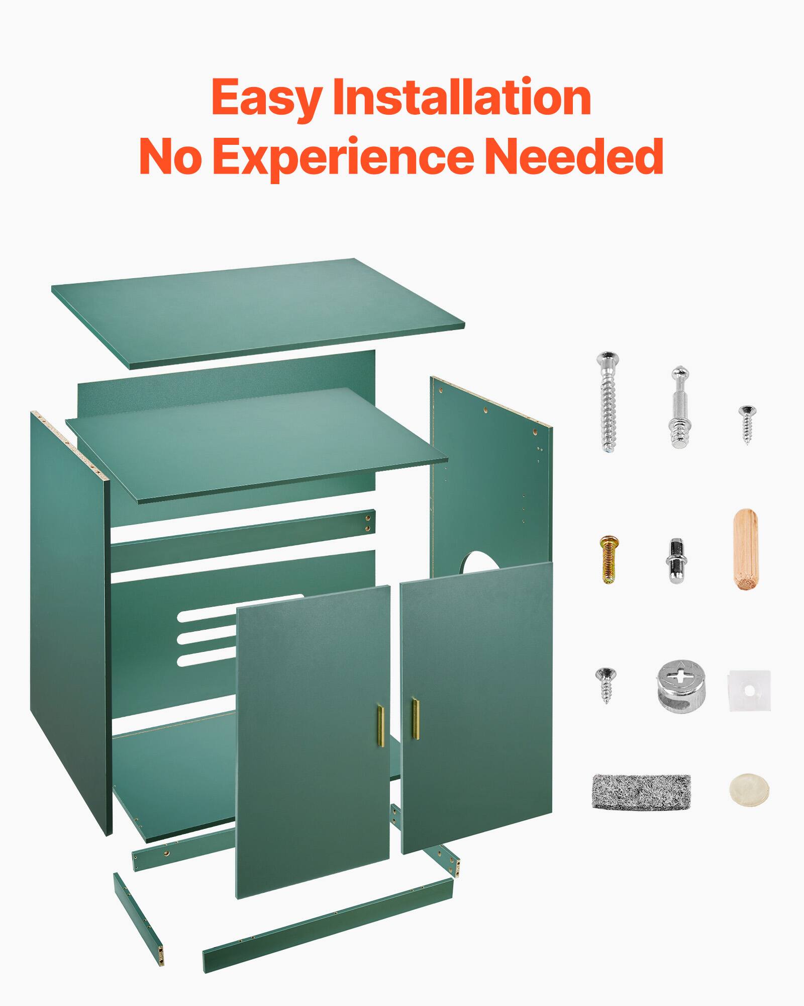 Easy Installation  
No Experience Needed