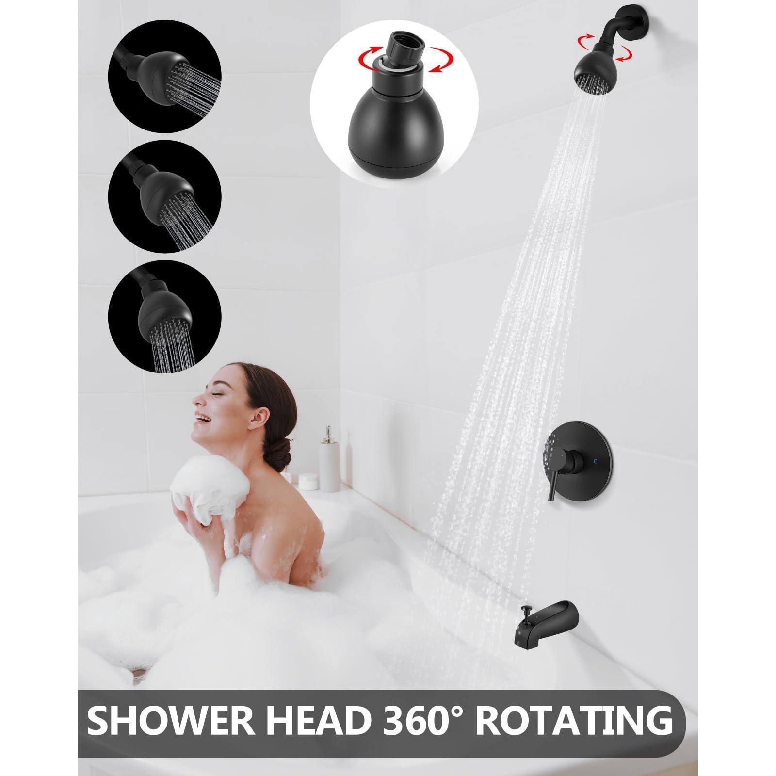 SHOWER HEAD 360° ROTATING