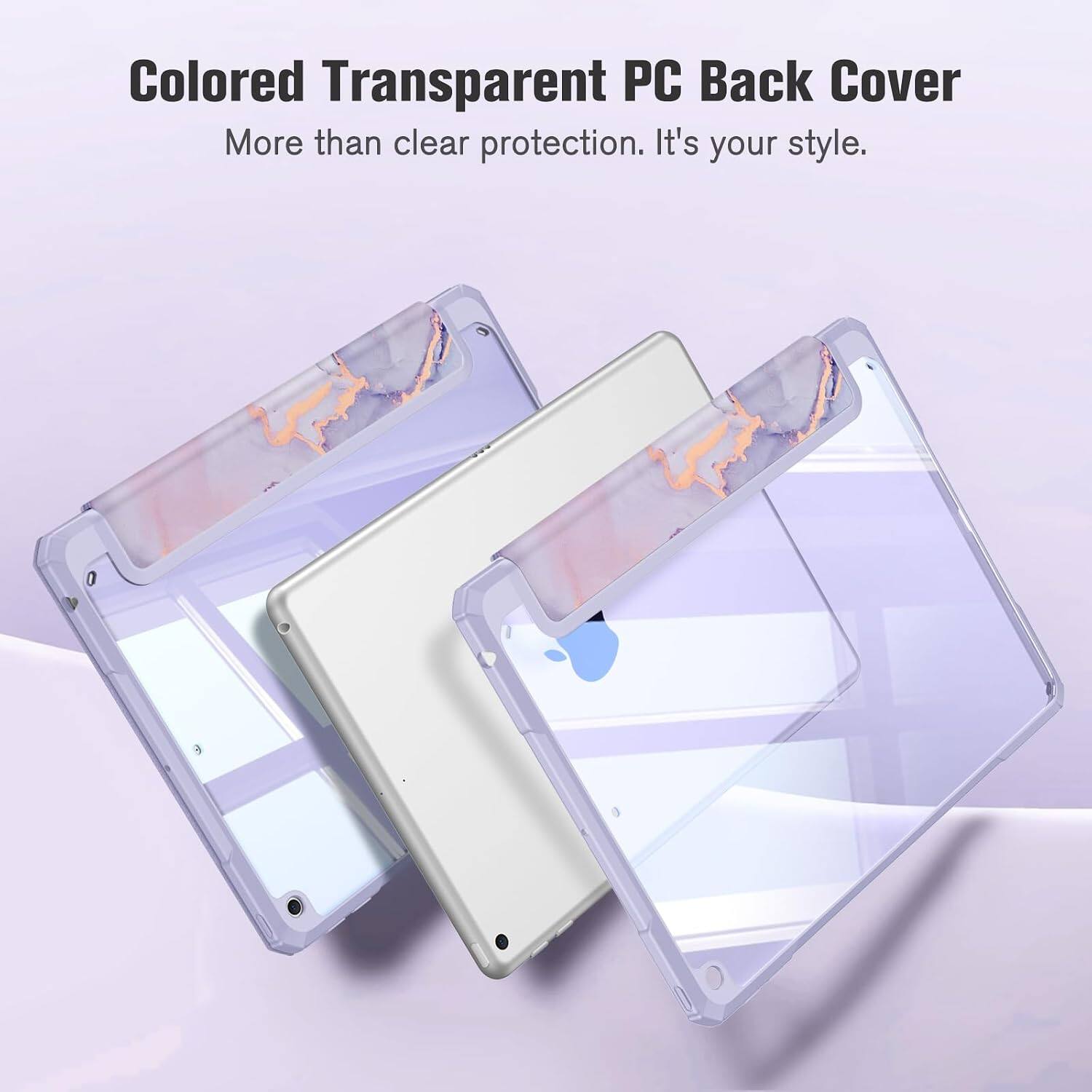 Colored Transparent PC Back Cover  
More than clear protection. It's your style.
