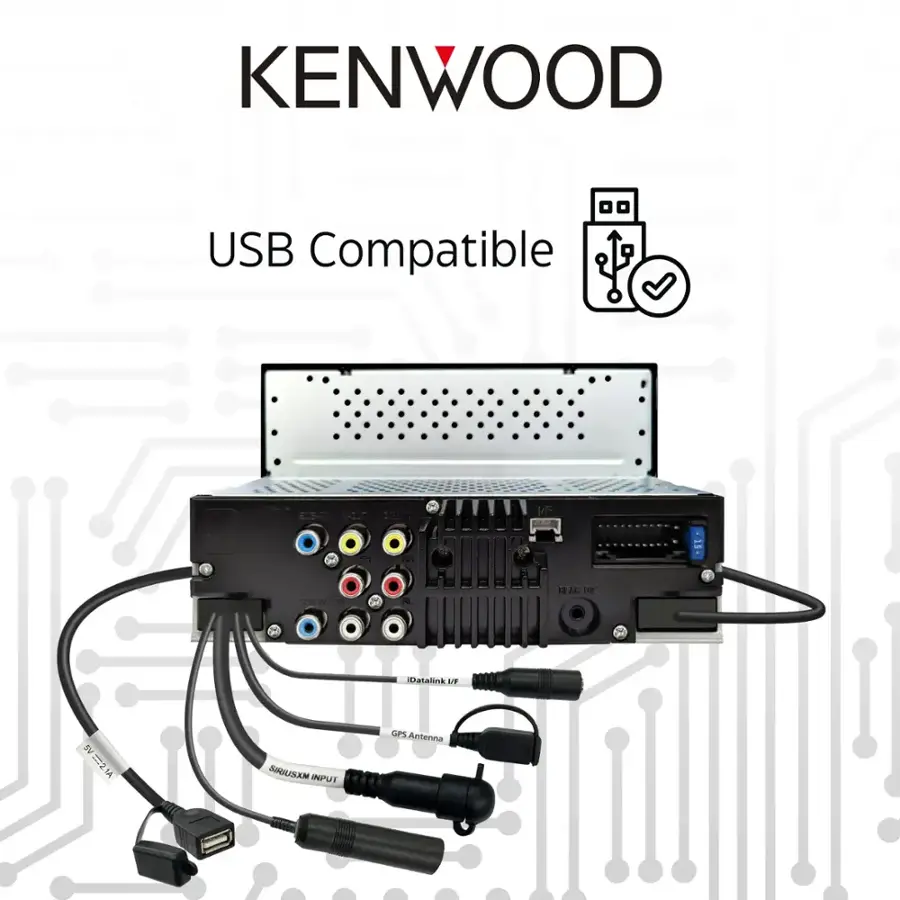 KENWOOD USB Compatible m LnL a N iDatalink UF SV S=21A MXRLOE INPUI LPS Antenna