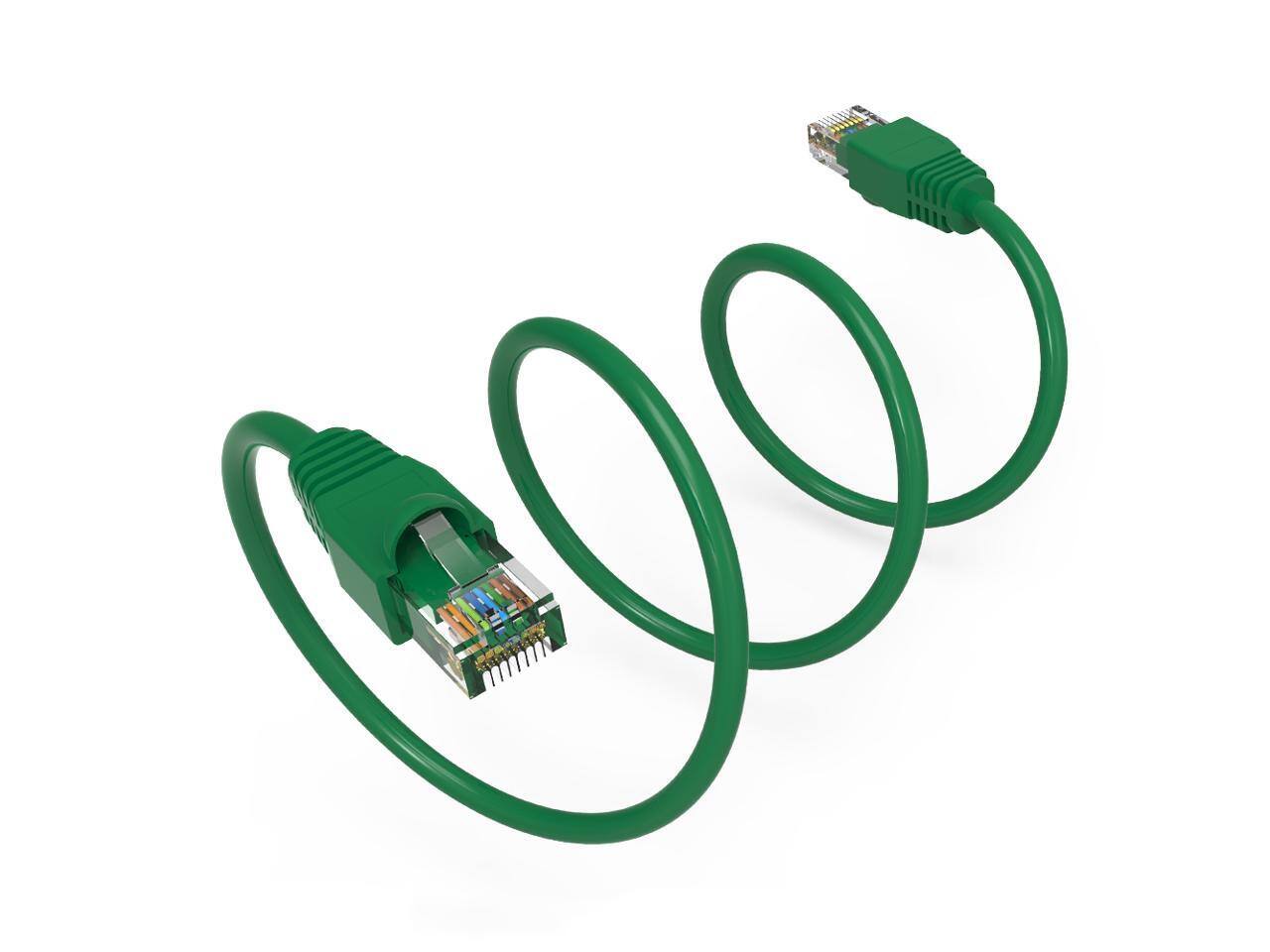 Alt View 2. Nippon Labs - Nippon Labs 60CAT6A-20GN 20 ft Cat Cat6A Green 20 FT NE Green NL.