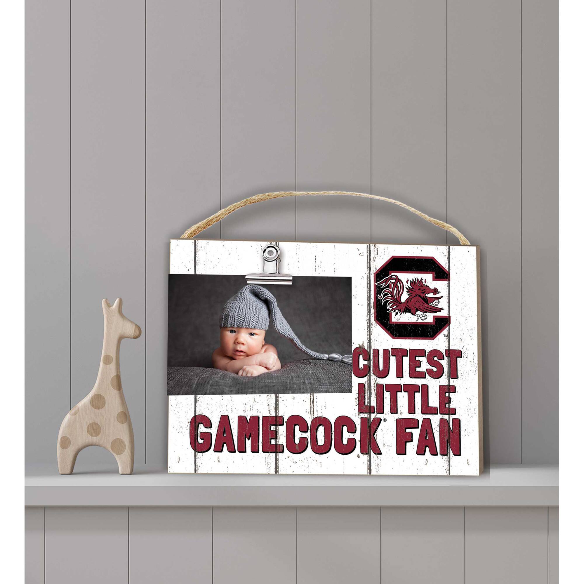 CUTEST LITTLE GAMECOCK FAN