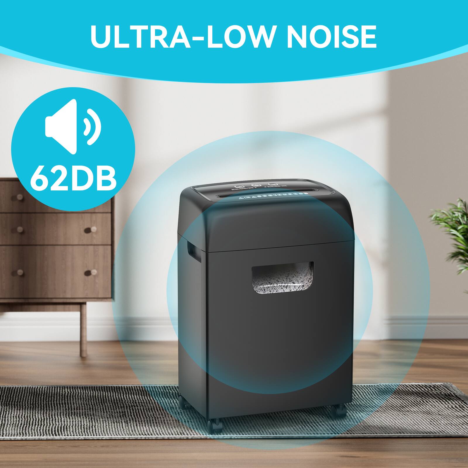 ULTRA-LOW NOISE 62DB