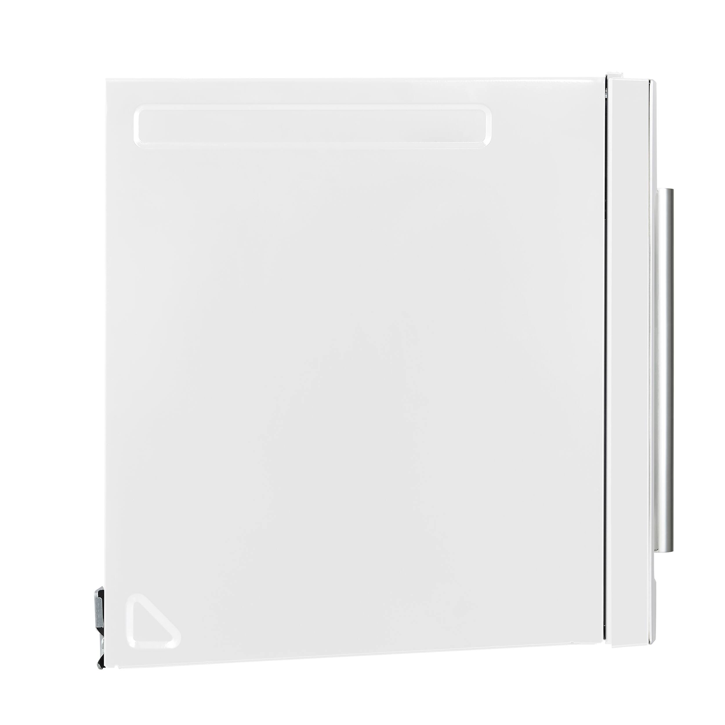 Alt View 2. Forno Appliances - Fornace 1.5 Cu. Ft. Convection Over-the-Range Microwave - White.