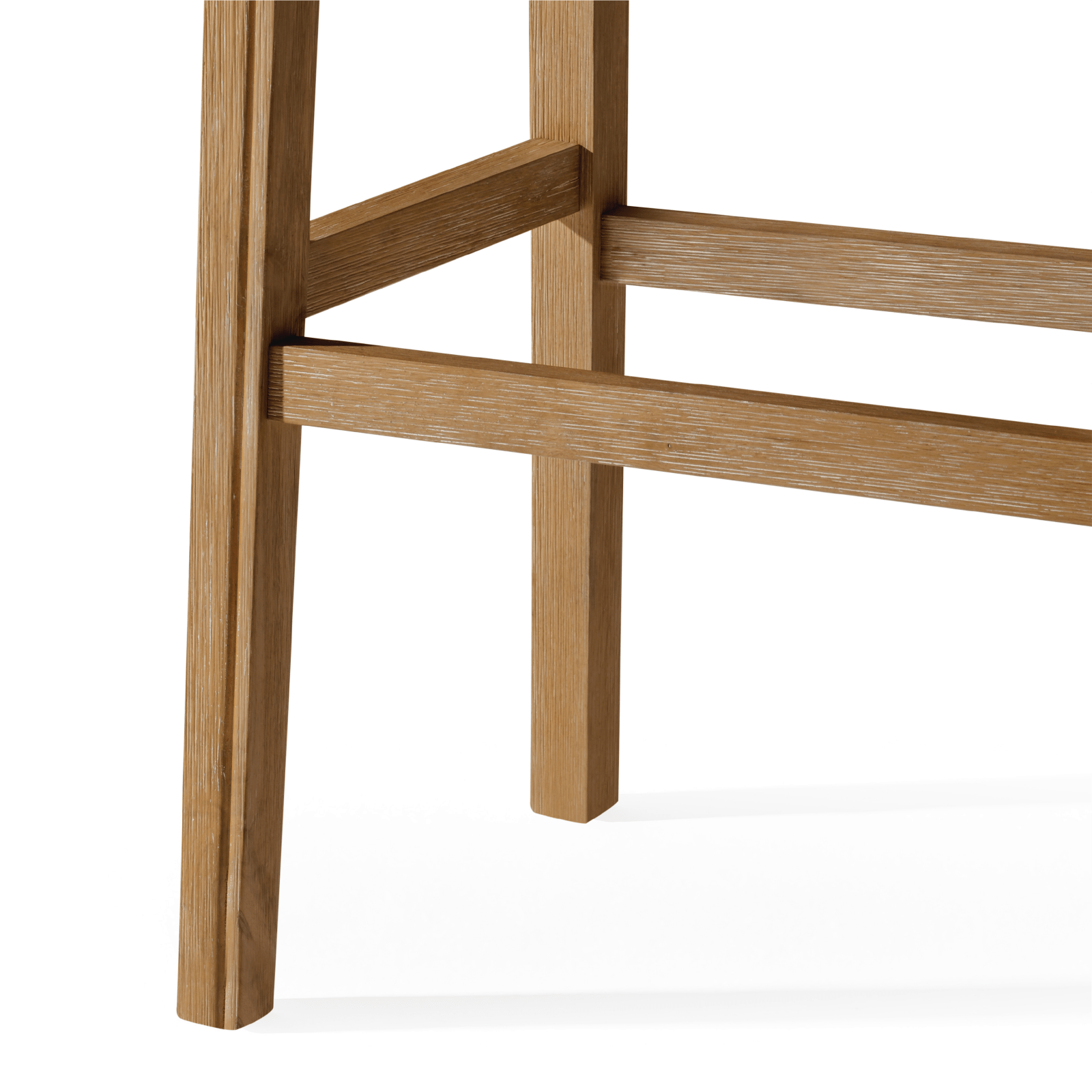 Alt View 8. Maven Lane - 31" Adrien Saddle Bar Stool In Weathered Oak Finish With Vegan Leather - Weathered Oak.