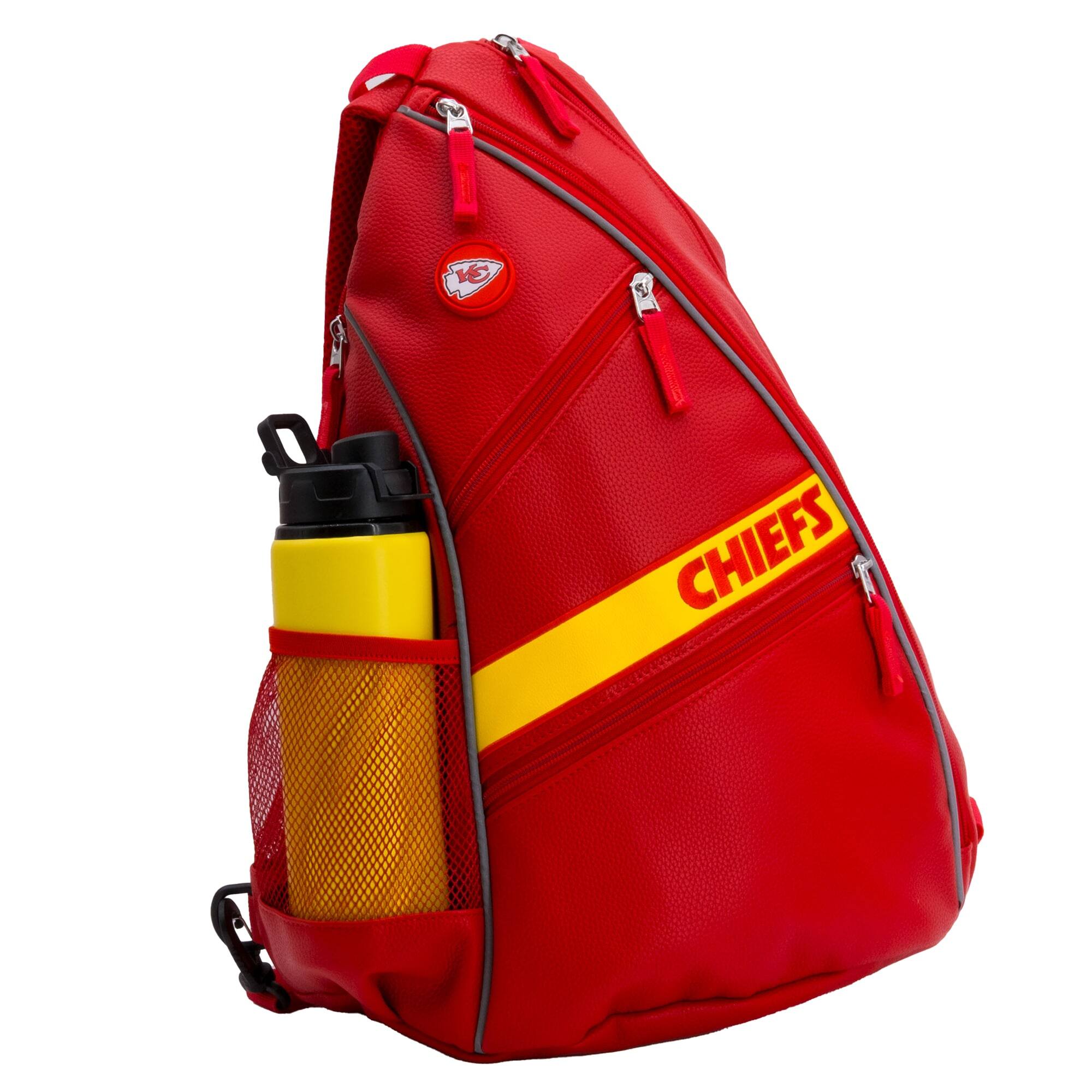 Alt View 2. Team Golf - Kansas City Chiefs Embroidered Team Pickleball Backpack - Multicolor.