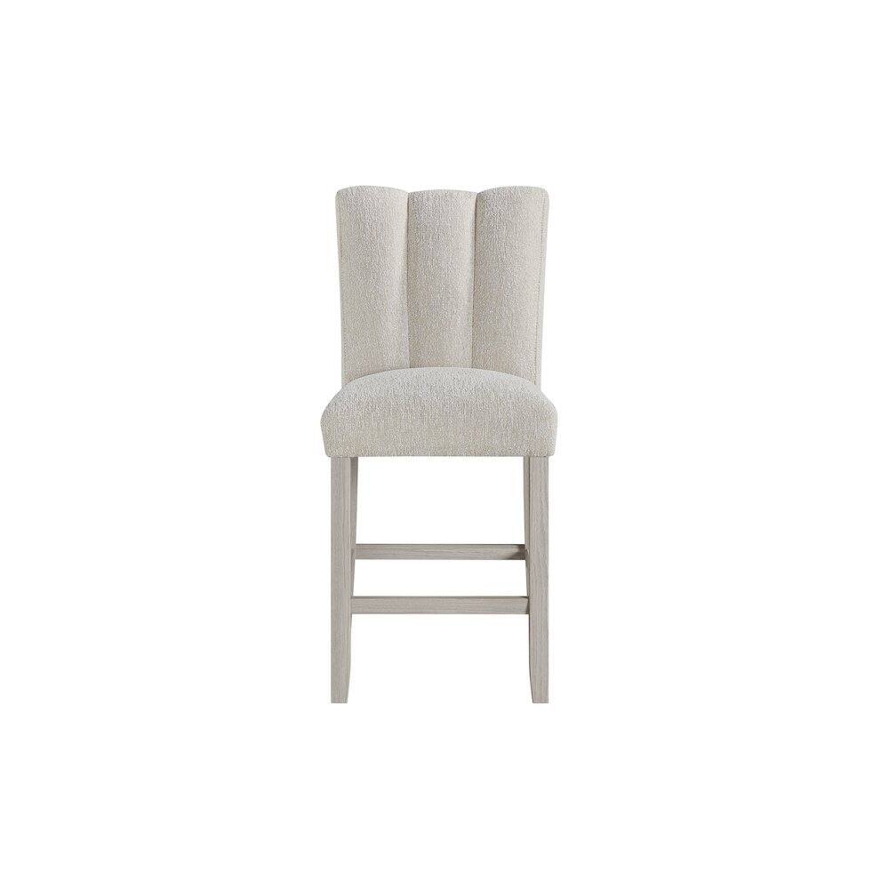 Left. Global Furniture USA - D06 Beige Bar Stool - Beige.