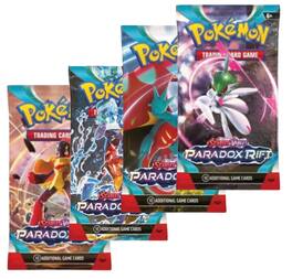 Pokémon - Pokemon Scarlet & Violet Paradox Rift | 4 Booster Packs (Artwork Pack)