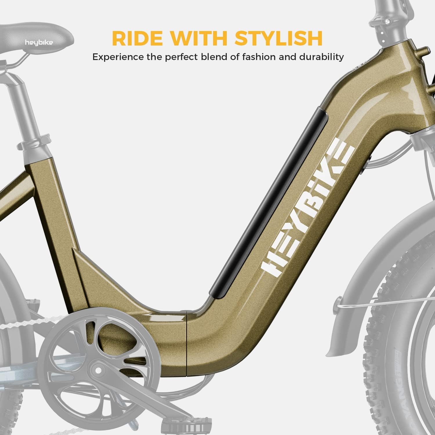 Heybike Ride with Stylish Experience the perfect blend of fashion and durability Heybike