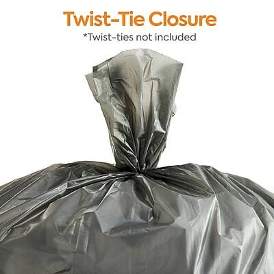 Twist-Tie Closure  
*Twist-ties not included