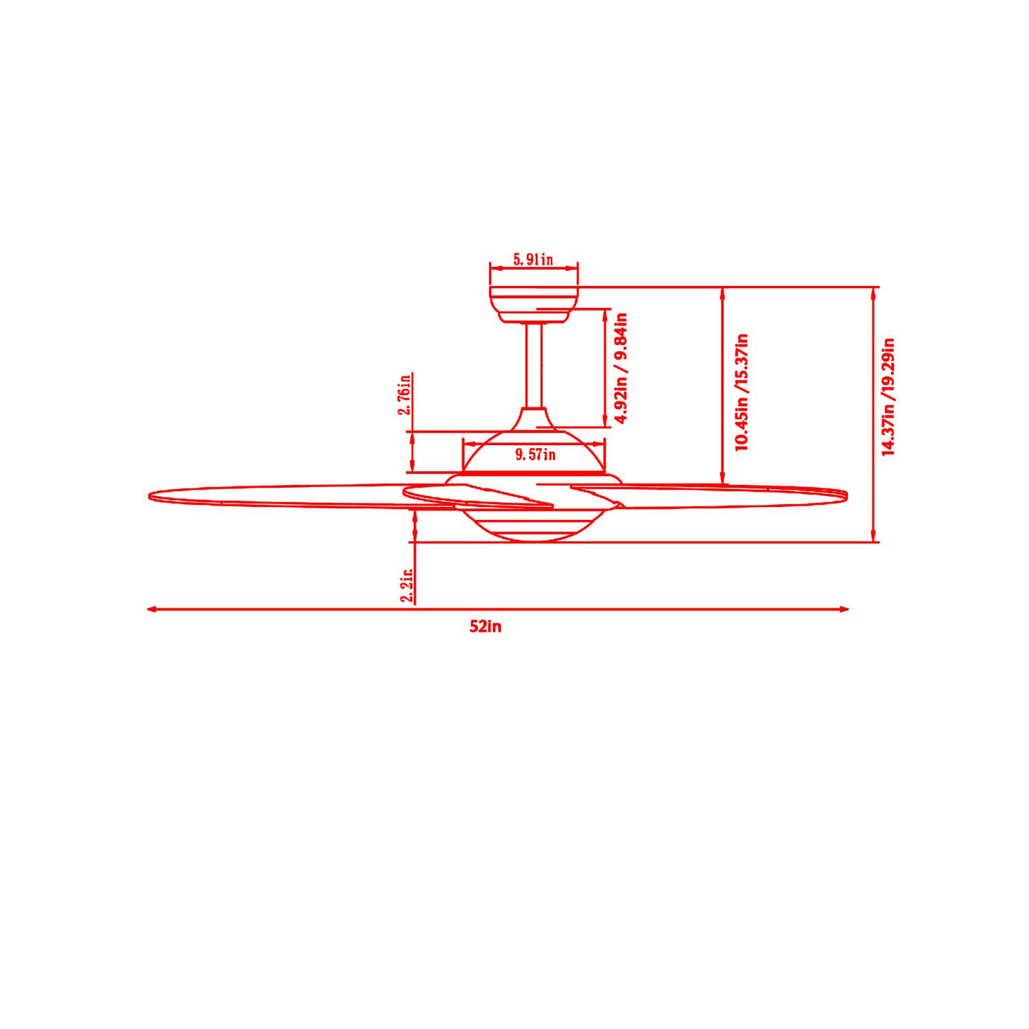 76in  
2 5.5.9lin  
9. 9.57in  
/ /15.37In  
10.45in  
/19.29in  
14.37in  
2.2ic  
52in