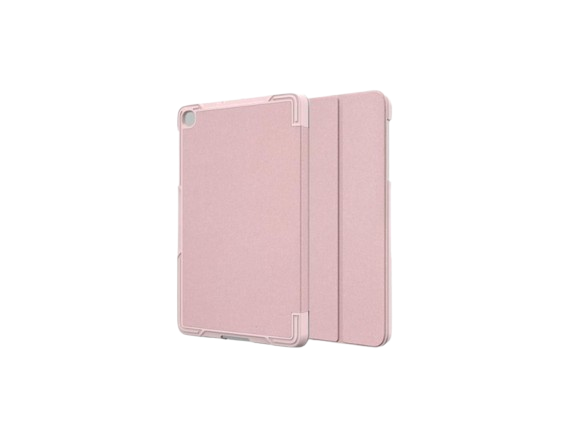 Verizon - Folio Case and Screen Protector for Samsung Galaxy Tab A 8.4 - Pink