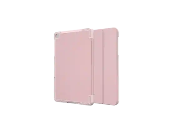 Front. Verizon - Verizon Folio Case and Screen Protector for Samsung Galaxy Tab A 8.4 - Pink.