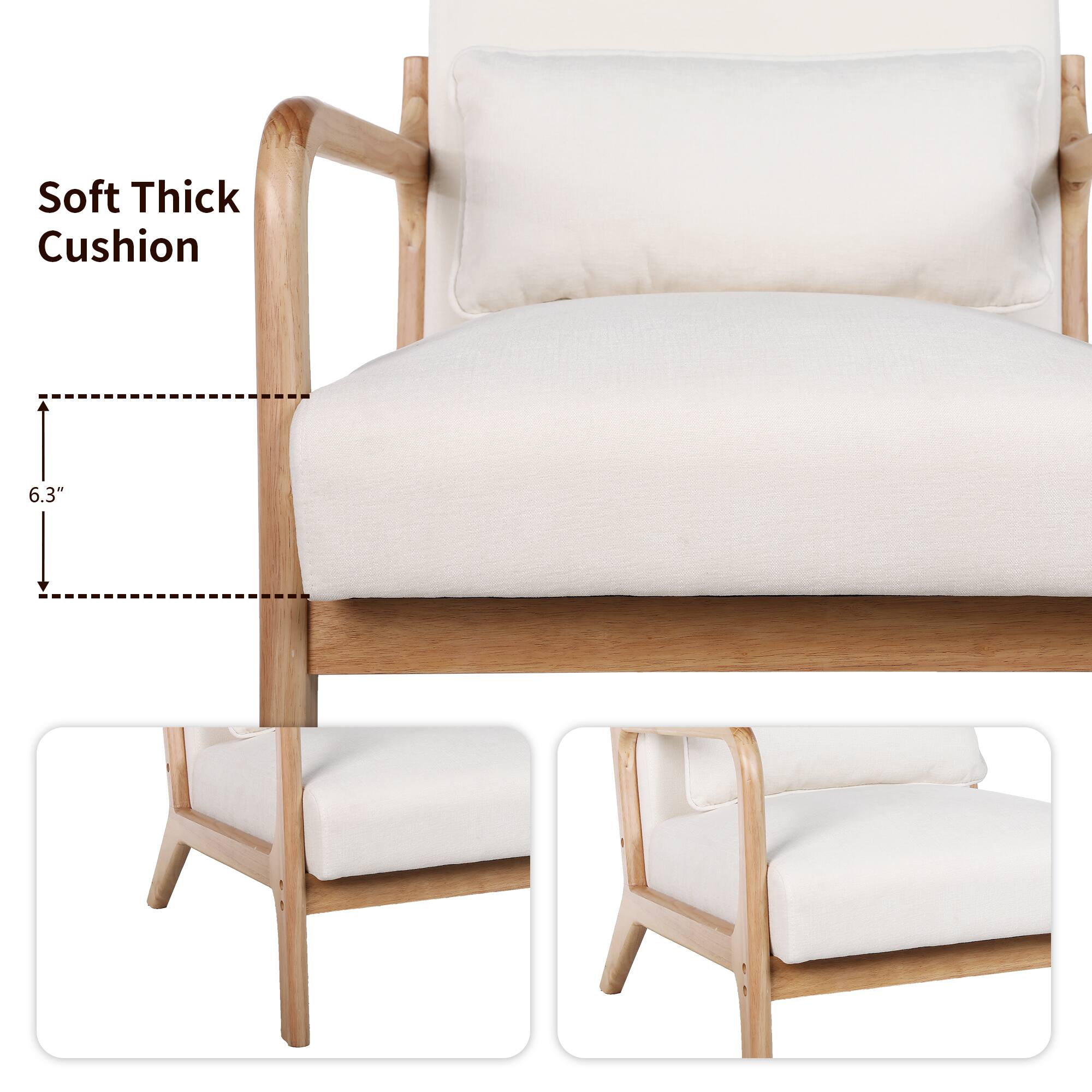 Soft Thick Cushion 6.3"