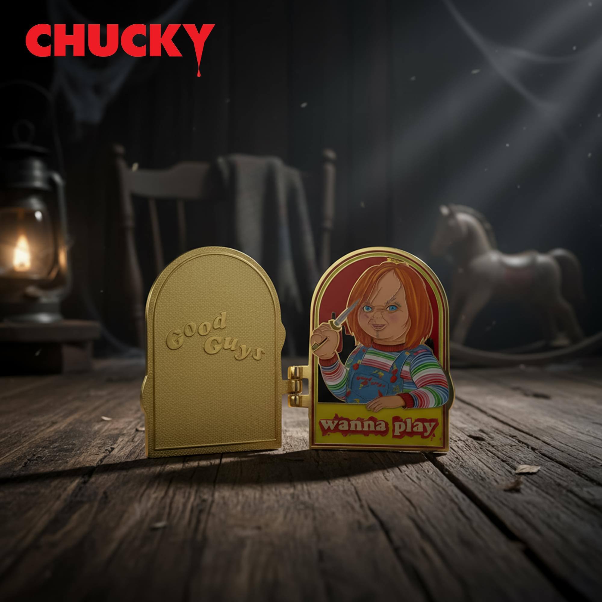 CHUCKY  
Good Guys wanna play