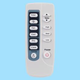 ALLIMITY - Replacement Remote, Control Fit For SAMSUNG Air Conditioner AW08ECB8 AW10ECB8 AW12ECB8 AW15ECB8 ARC-770 ARC-733 ARC-755 - Black