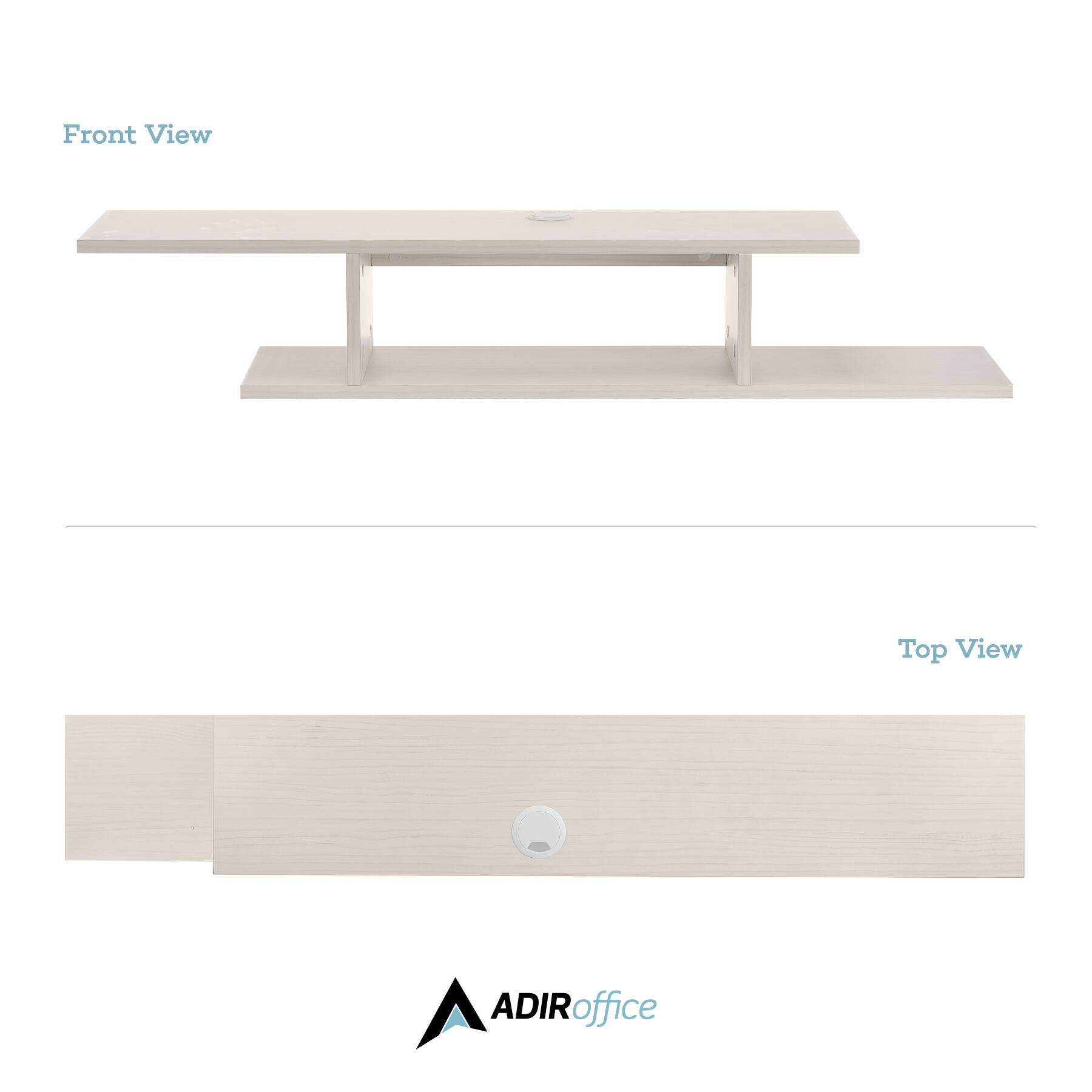 ADIRoffice, Front View, Top View