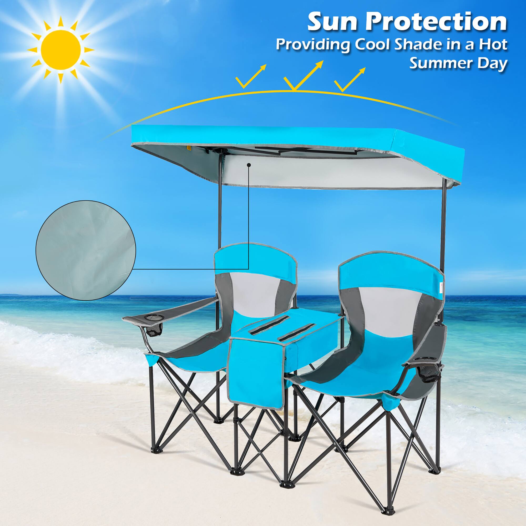 Sun Protection  
Providing Cool Shade in a Hot Summer Day