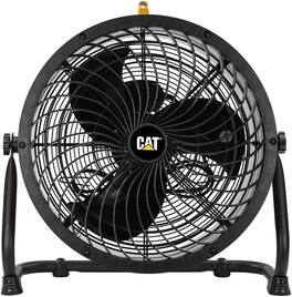 Caterpillar - CF-HVD-18AC-YW 18" 2-in-1 Industrial Fan - 3,400 CFM - 4-Speed - 360° Adjustable