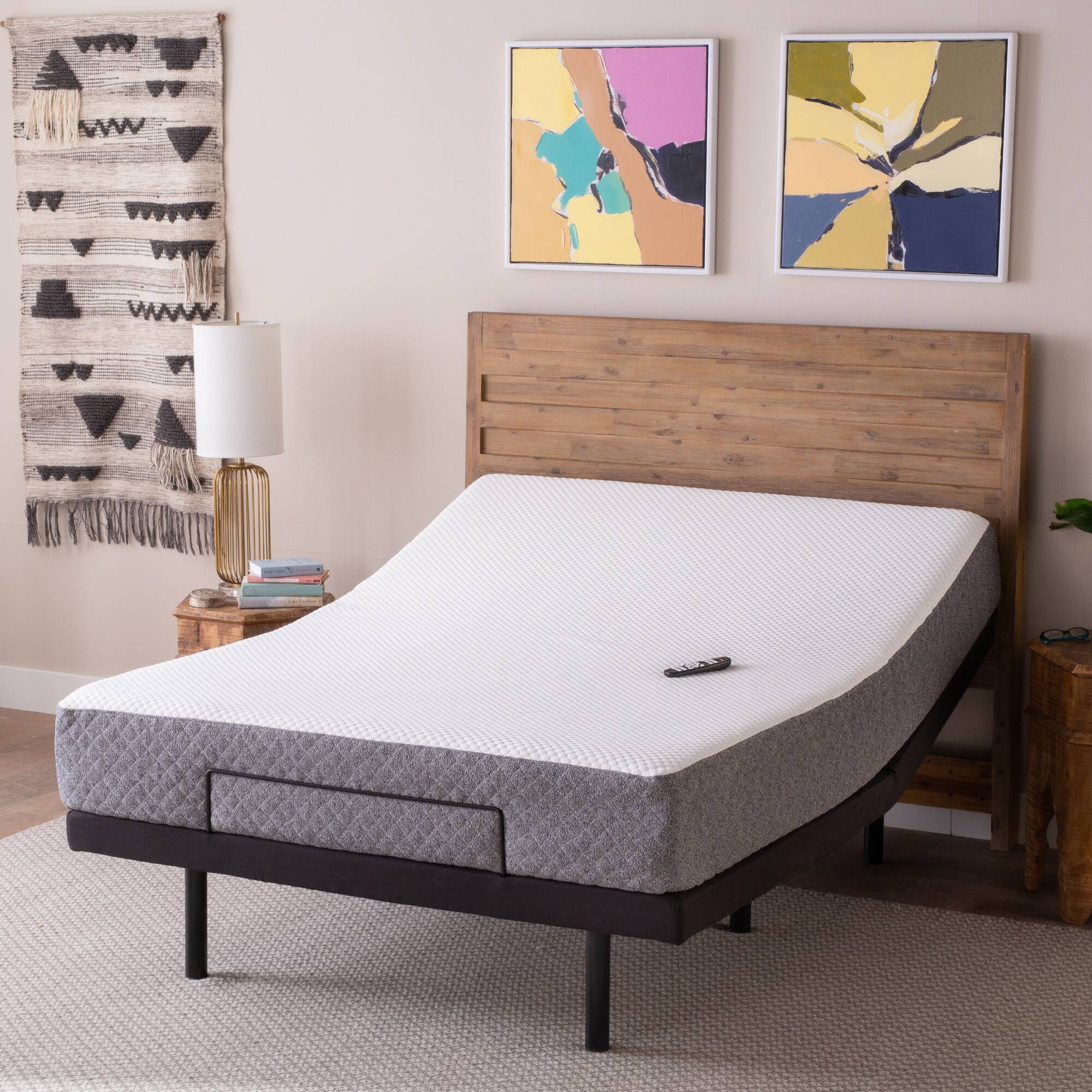 Alt View 20. Ghostbed - Adjustable Base - Queen - Black.