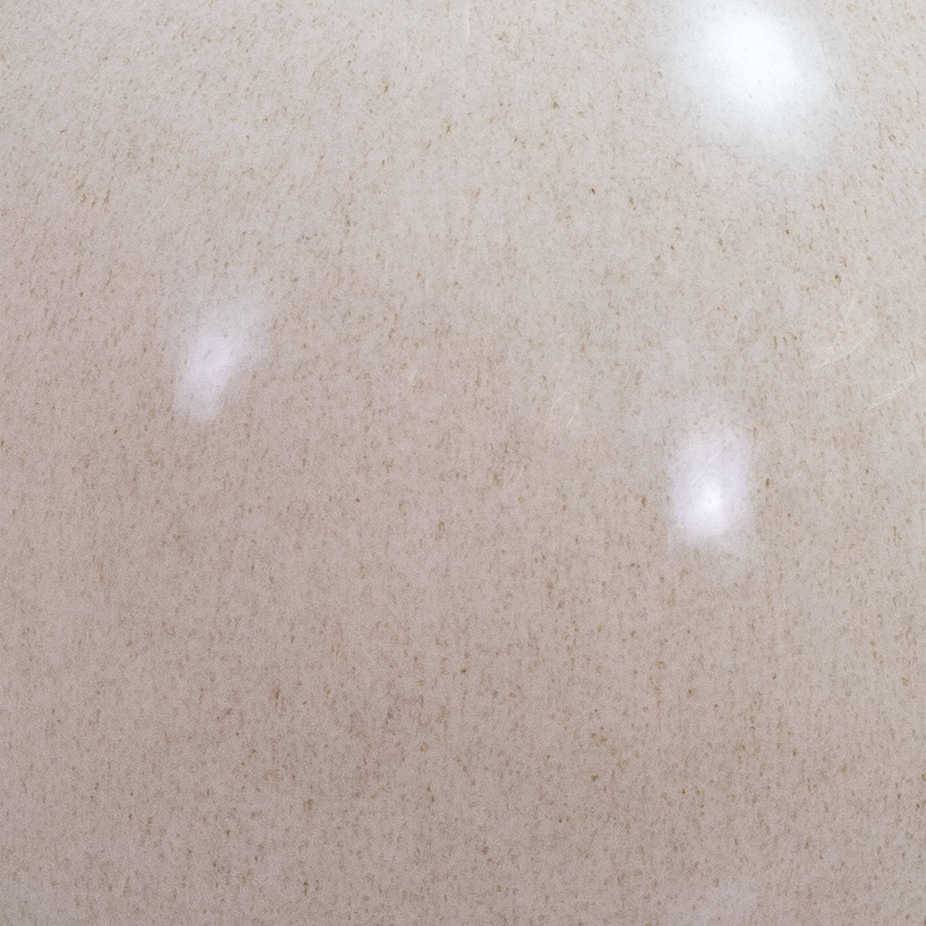 Alt View 9. Sunnydaze - Ceramic Indoor Tabletop Water Fountain with Orb - White.