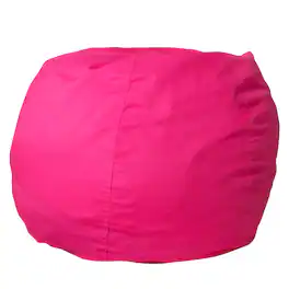 Alamont Home - Small Bean Bag Chair for Kids and Teens - Hot Pink