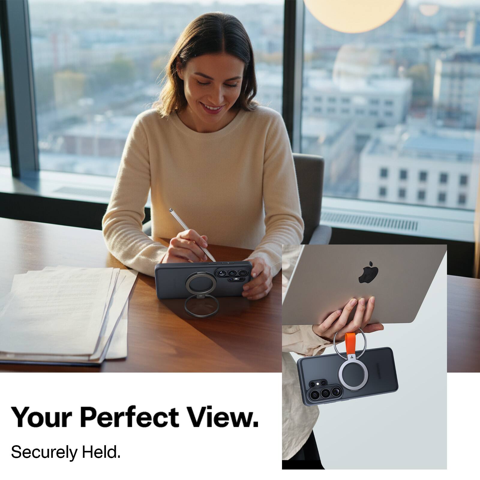 Your Perfect View.  
Securely Held.