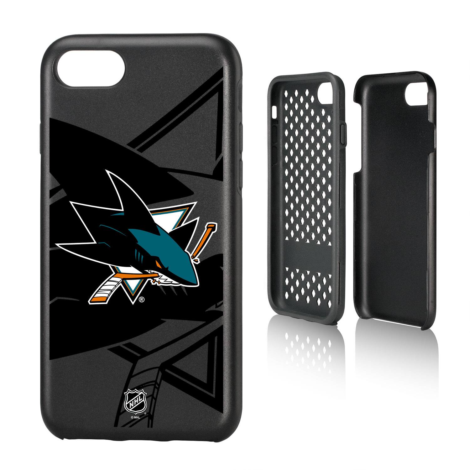Alt View 2. Keyscaper - San Jose Sharks iPhone Mono Tilt Rugged Case - 15 - Multicolor.