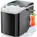 Front. Bestier - Countertop Ice Maker Machine with Handle, Basket and Scoop, 26lbs in 24H, 9 Ice Cubes in 6 Mins, Auto-Cleaning - Black.