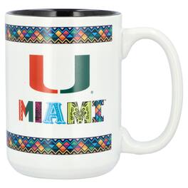 Indigo Falls - Miami Hurricanes 15oz. Hispanic Heritage Mug - Multicolor