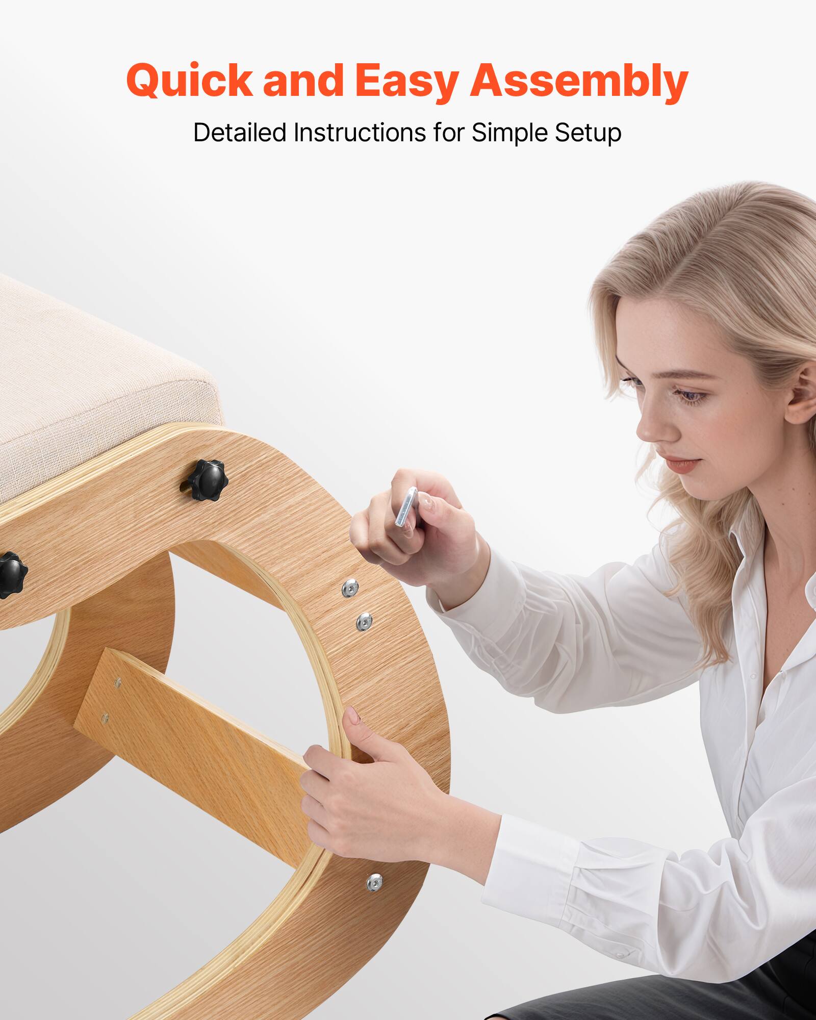 Quick and Easy Assembly  
Detailed Instructions for Simple Setup