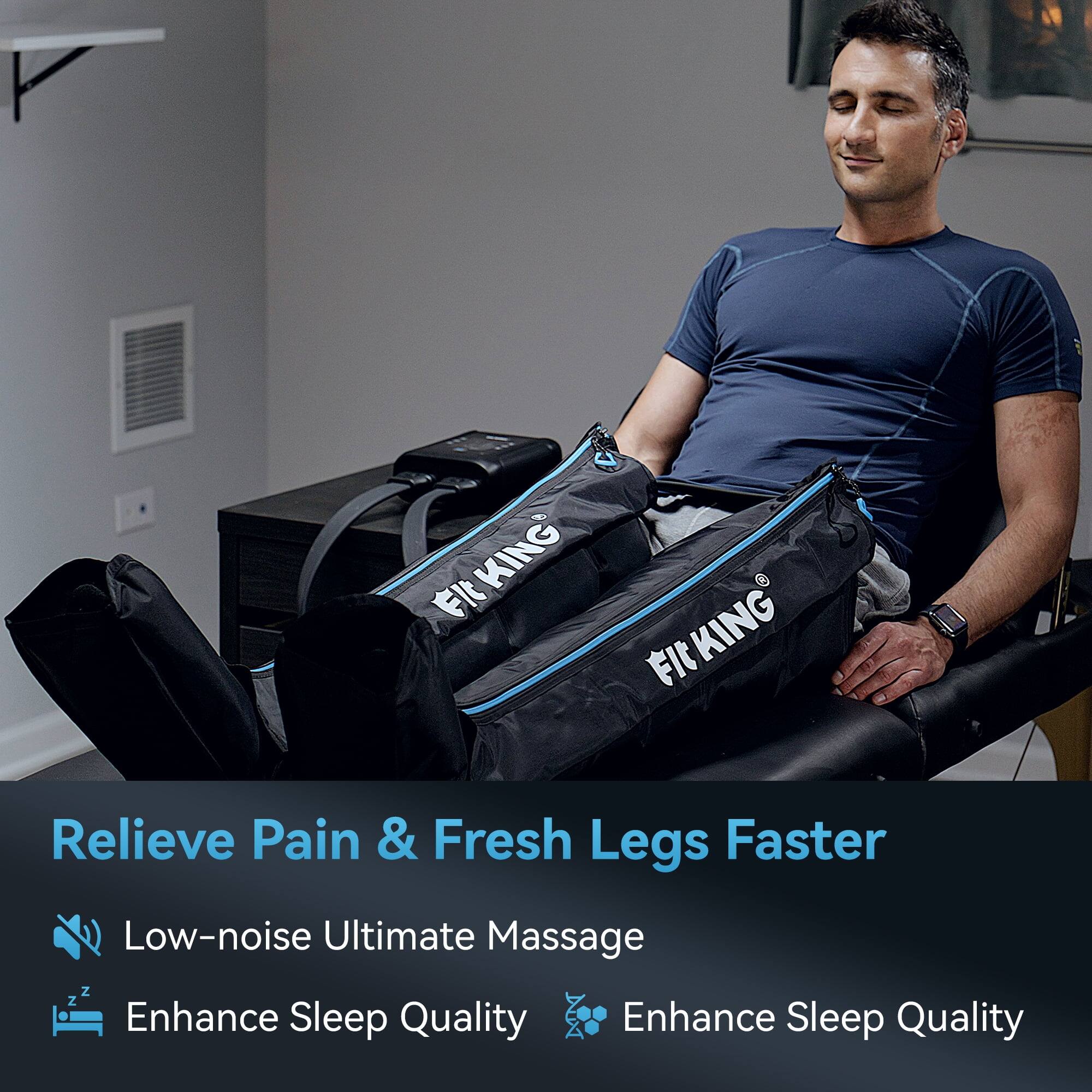 FIC KING  
Relieve Pain & Fresh Legs Faster  
Low-noise Ultimate Massage  
Enhance Sleep Quality