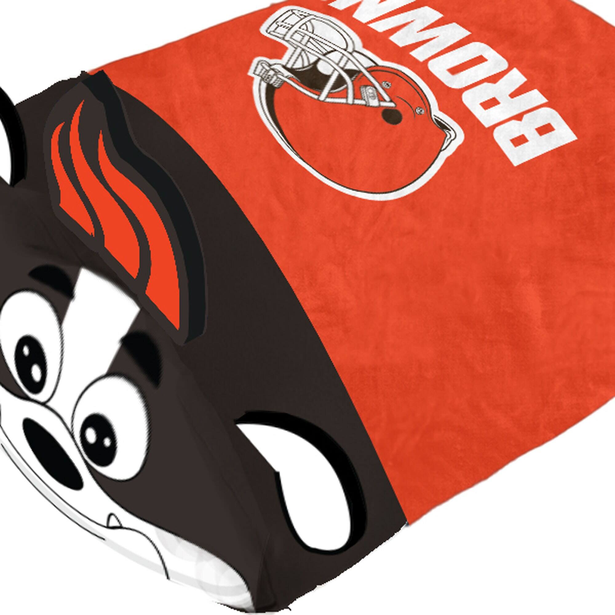 Alt View 1. Pegasus - Cleveland Browns Stackable Plushie Mascot Pillow - Multicolor.