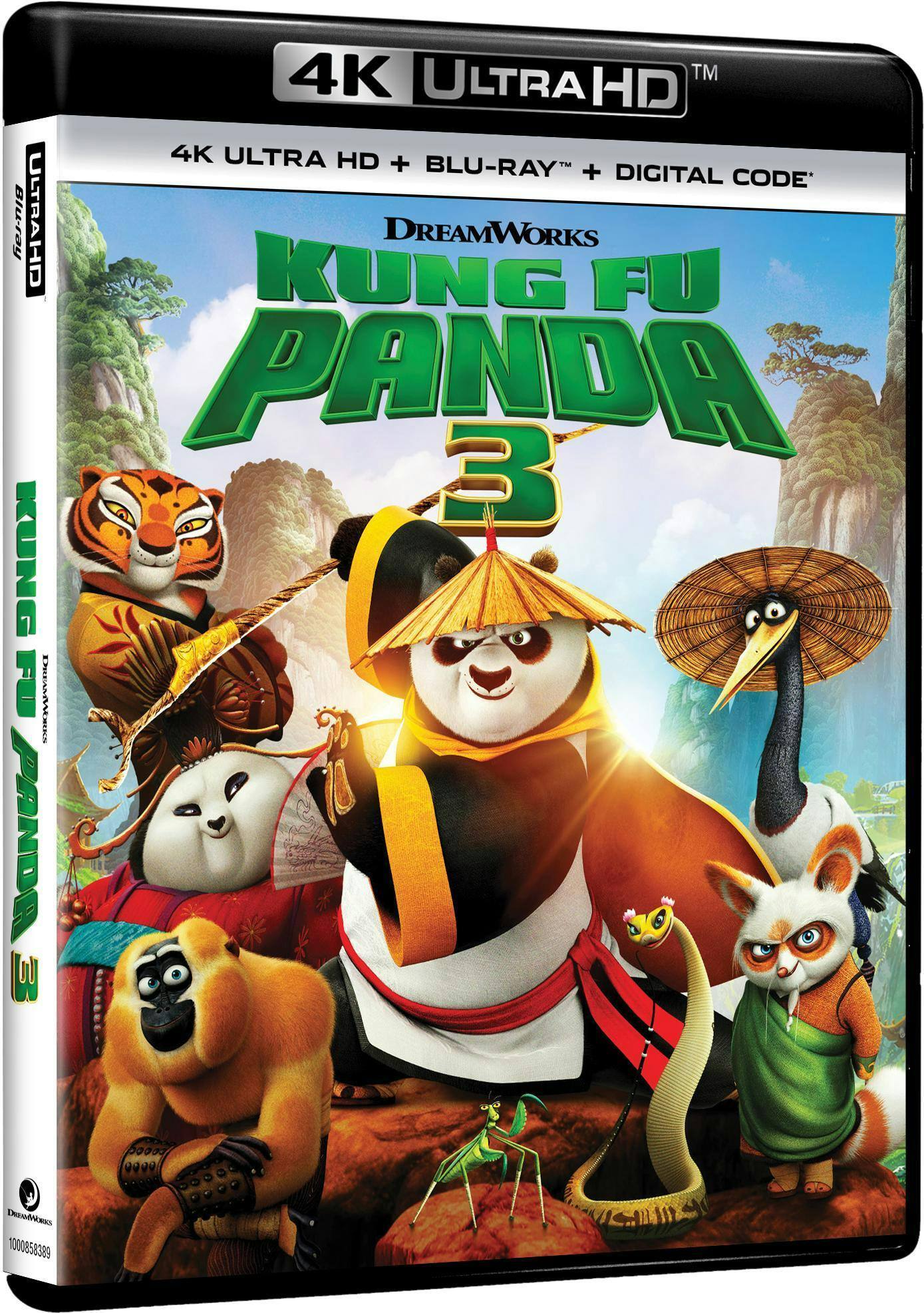 Angle. Kung Fu Panda 3 (10th Anniversary) (4K Ultra HD + Blu-ray + Digital) [UHD].