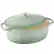 Front. Best Choice Products - Best Choice Products Oval 7.5 Quart Cast-Iron Dutch Oven, Heavy-Duty w/ Enamel, Side Handles - Sage Green - Sage Green.