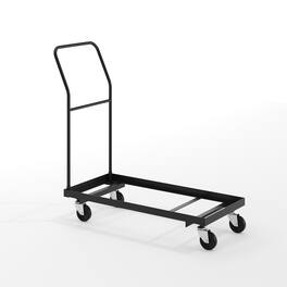 Emma + Oliver - Folding Chair Dolly - Black
