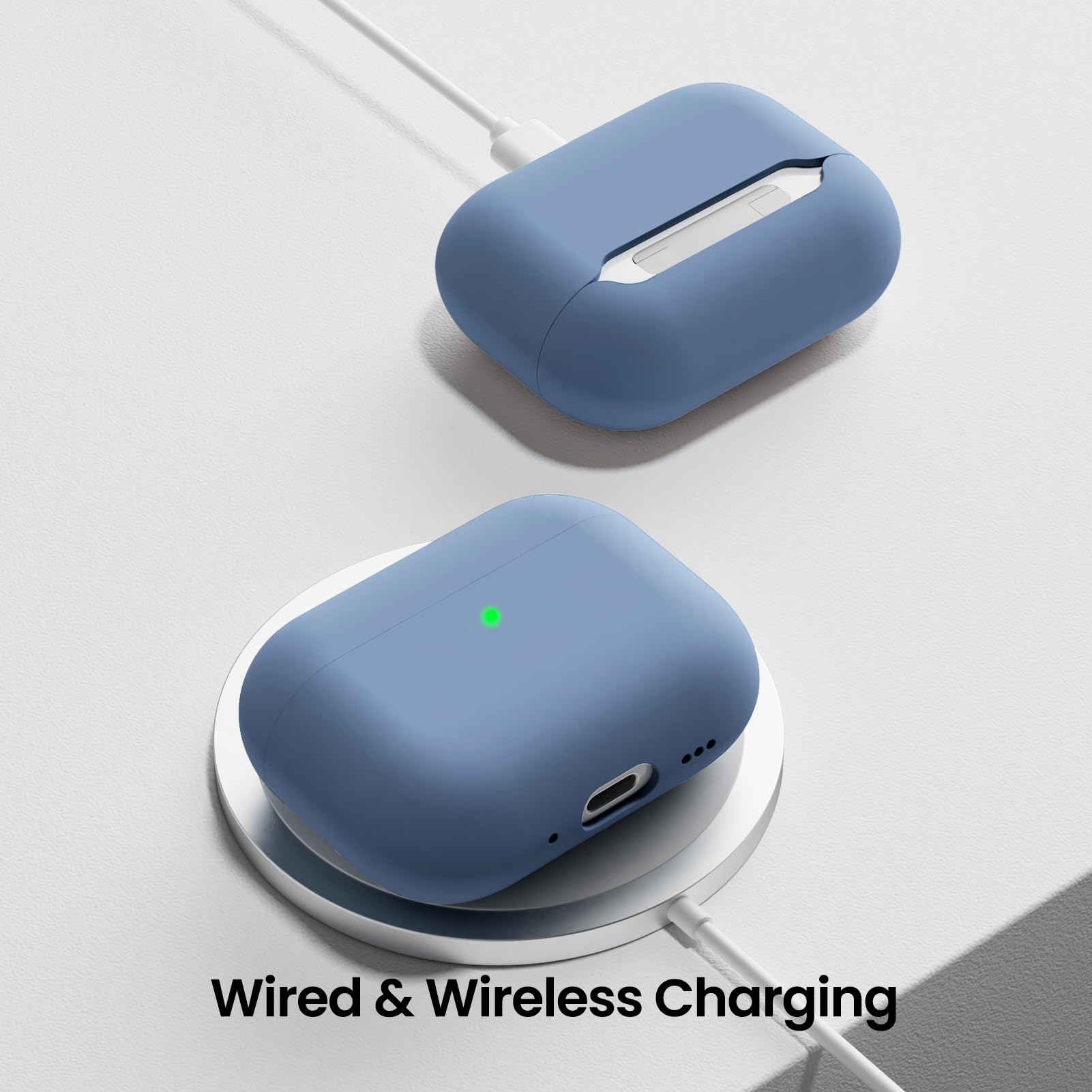 Ornarto Compatible with AirPods Pro 3 Case 2025, Full Protective