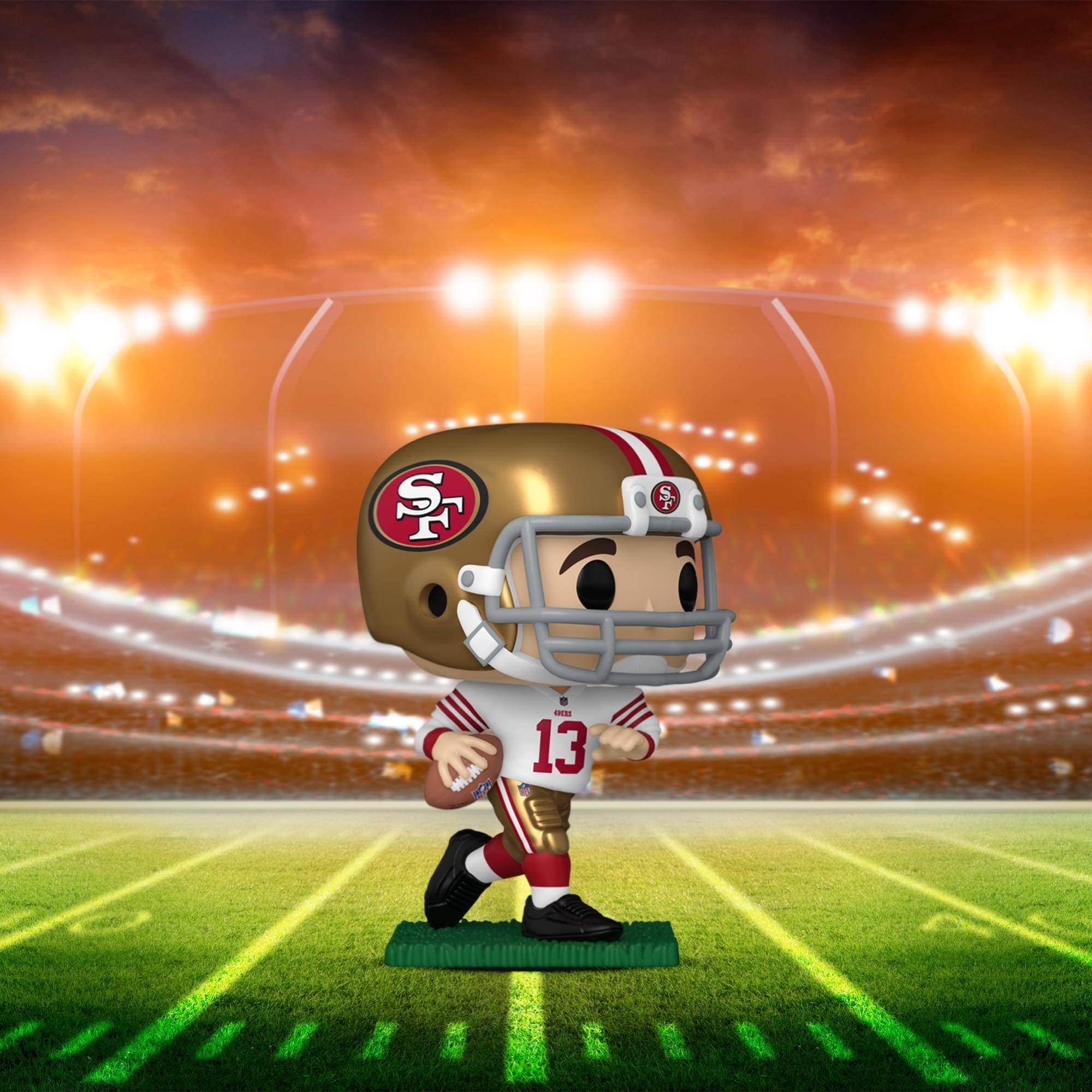 Alt View 2. Funko - Funko POP! NFL: 49ers - Brock Purdy   - Collectibles - Multicolor.