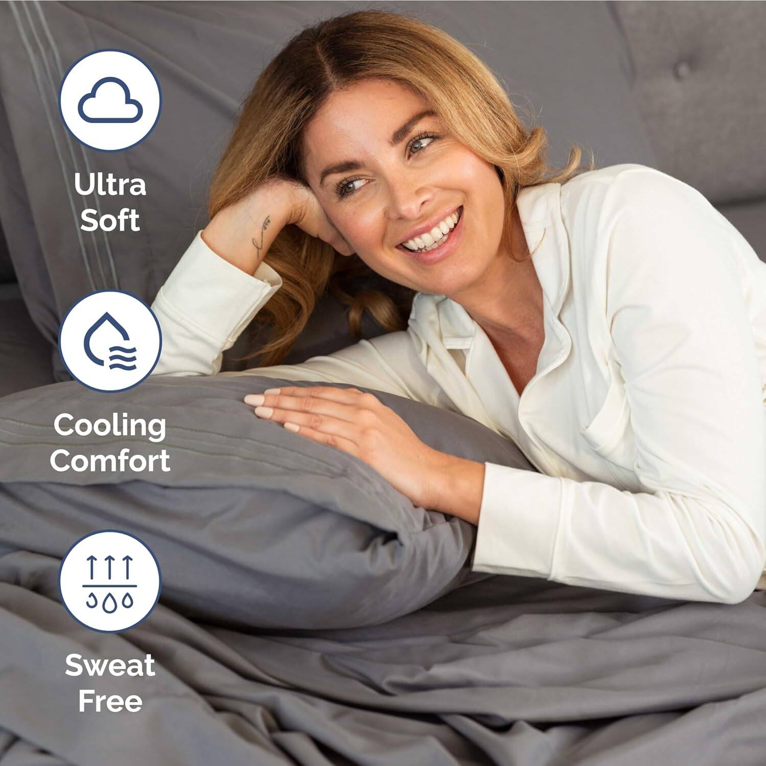 Ultra Soft  
Cooling Comfort  
Sweat Free